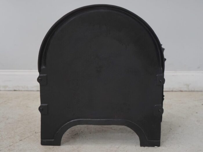 vintage french style cast iron fire box 1475