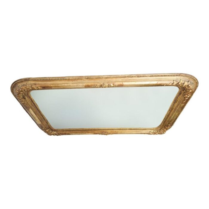 vintage golden mirror 1950s 5811