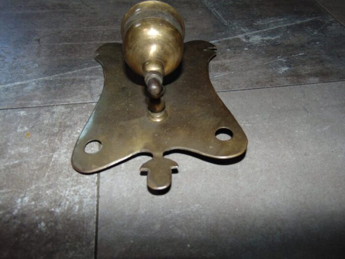 vintage hanging candleholder in brass 1960s 1970s 2