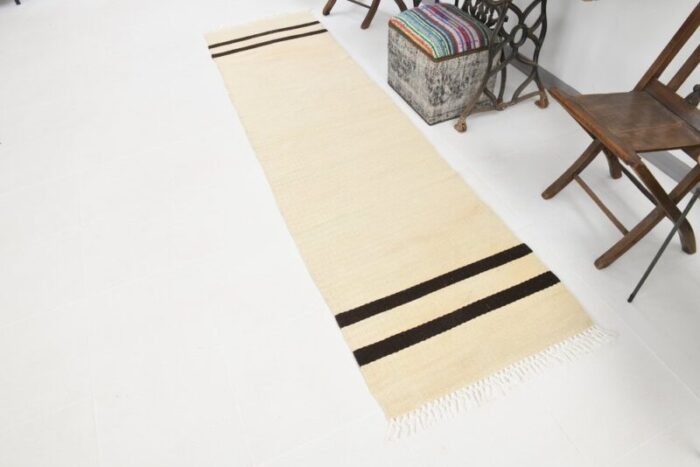 vintage hemp runner rug 2