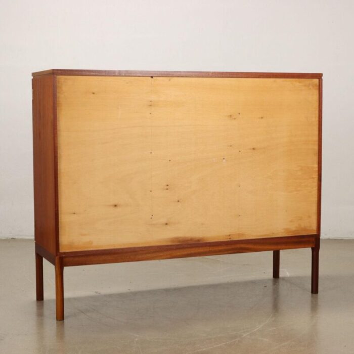 vintage highboard in teak and veneer england 1960s 7522