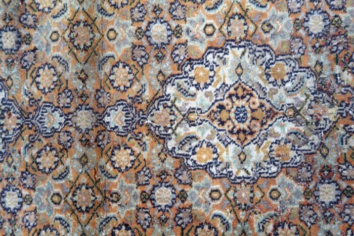 vintage indo tabriz runner rug 1970s 7