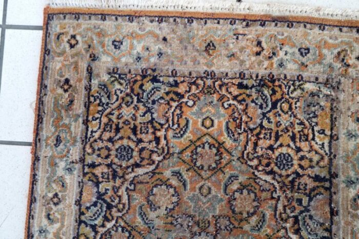 vintage indo tabriz runner rug 1970s 8