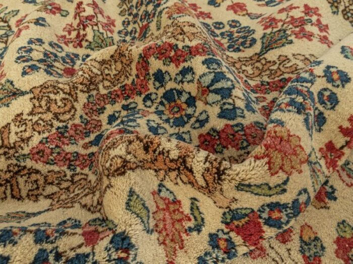 vintage kerman rug 1960s 9