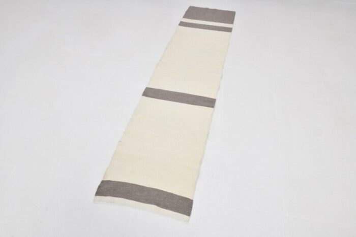 vintage kilim runner rug in wool 2