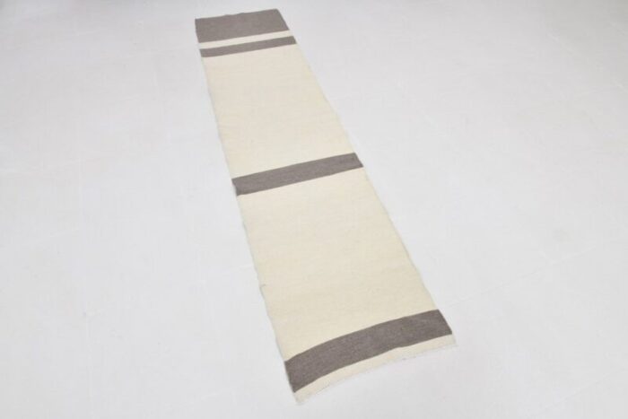 vintage kilim runner rug in wool 4