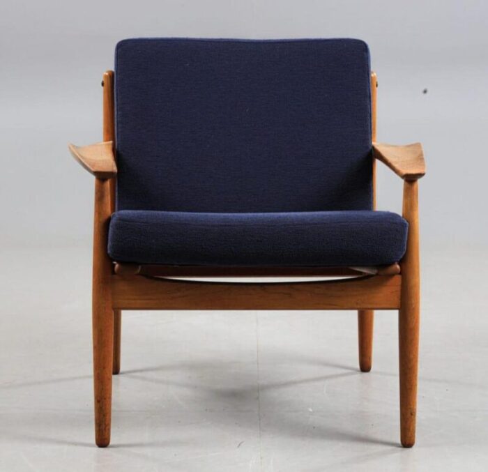 vintage lounge chair by arne vodder for glostrup furniture factory 1960s 2376