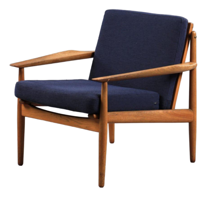 vintage lounge chair by arne vodder for glostrup furniture factory 1960s 4154