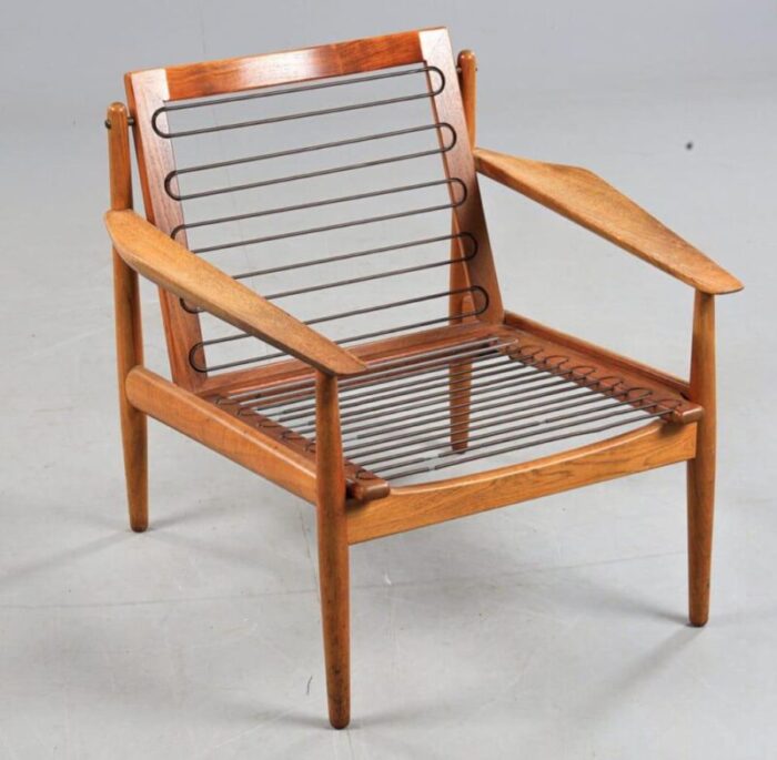 vintage lounge chair by arne vodder for glostrup furniture factory 1960s 4811