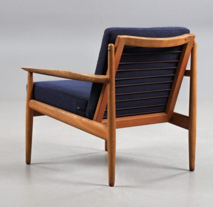 vintage lounge chair by arne vodder for glostrup furniture factory 1960s 6857