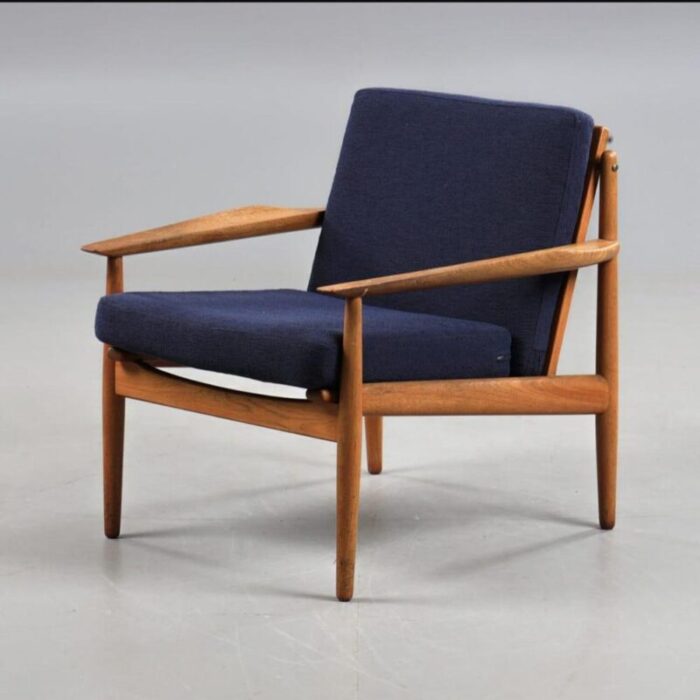 vintage lounge chair by arne vodder for glostrup furniture factory 1960s 8224