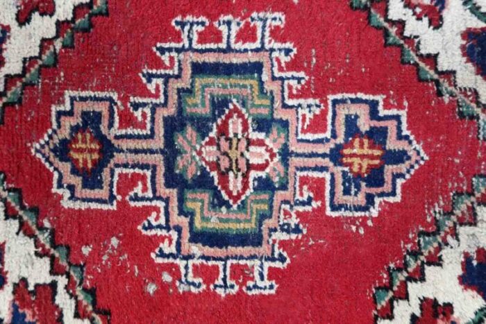 vintage middle eastern handmade hamadan rug 1970s 7 1