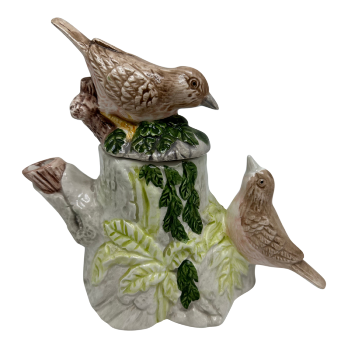 vintage pitcher with birds 4357