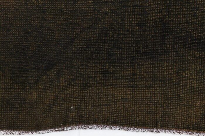 vintage runner rug in camouflage brown 13