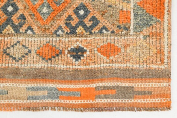 vintage runner rug in wool 10 2