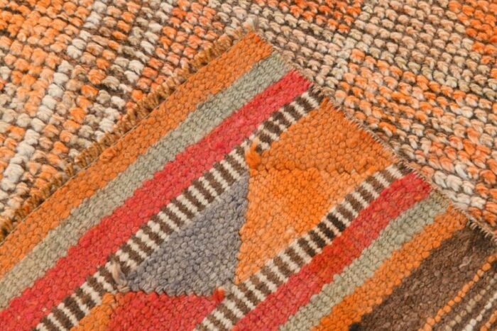 vintage runner rug in wool 11