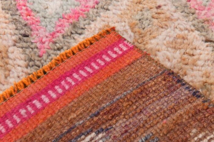 vintage runner rug in wool 12 4