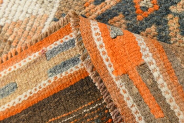 vintage runner rug in wool 13 2