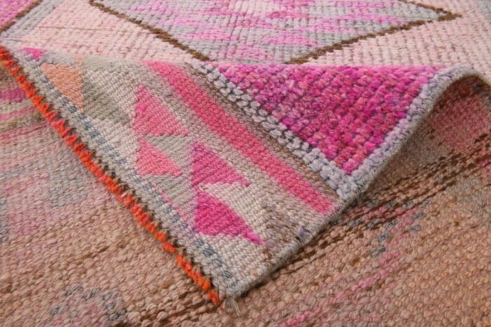 vintage runner rug in wool 21