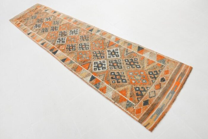 vintage runner rug in wool 4 2