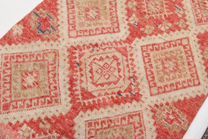 vintage runner rug in wool 5 1