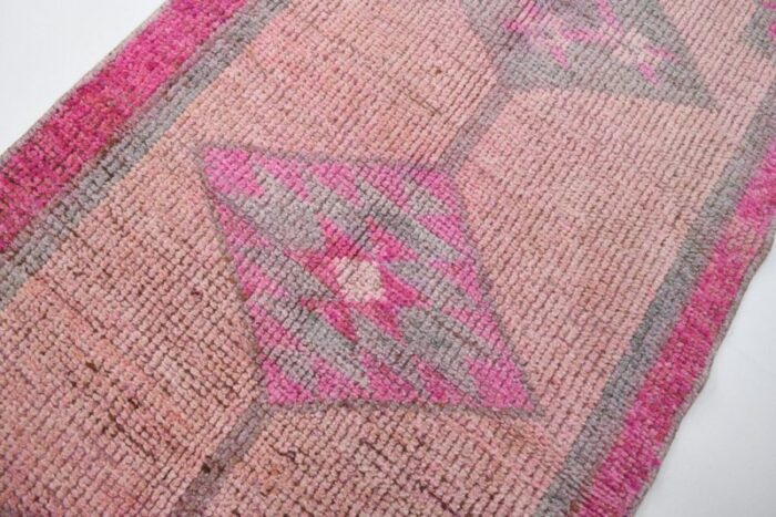 vintage runner rug in wool 7 3