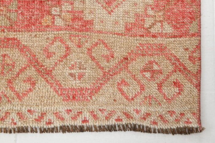 vintage runner rug in wool 9 1