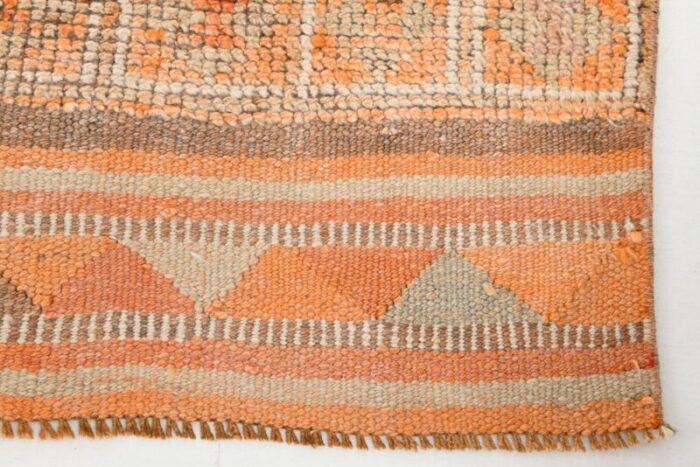 vintage runner rug in wool 9