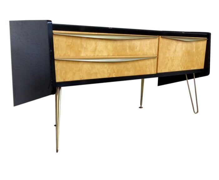 vintage sideboard from vereinigte werkstatten 1950s 5076