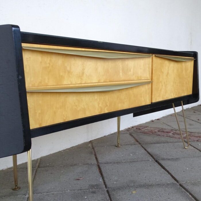 vintage sideboard from vereinigte werkstatten 1950s 8088