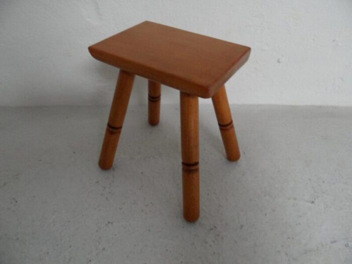 vintage small side tables 1950s set of 2 5798