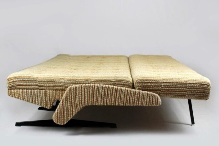 vintage space age convertible sofa 1970s 1237