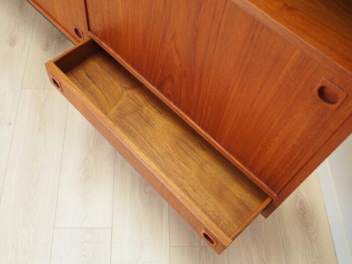 vintage teak bookcase 1970s 0573