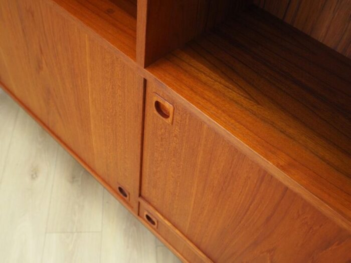 vintage teak bookcase 1970s 0922