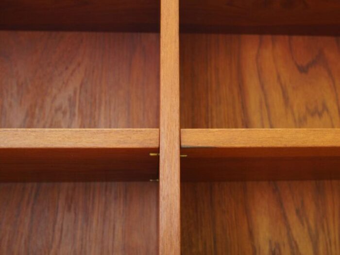 vintage teak bookcase 1970s 4886