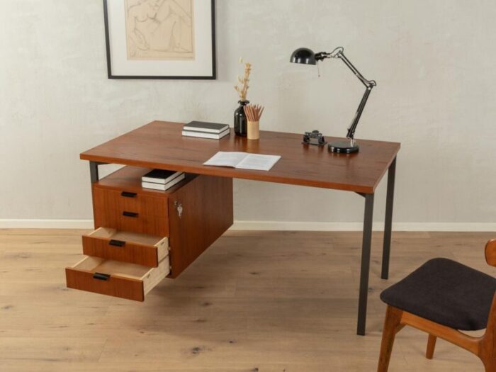 vintage teak desk 1960s 1707