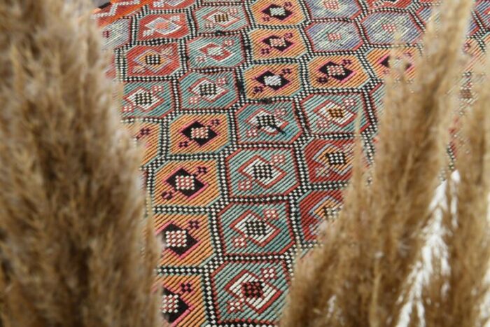 vintage turkish cacim kilim rug 2 1