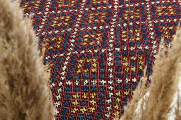 vintage turkish cacim kilim rug 2