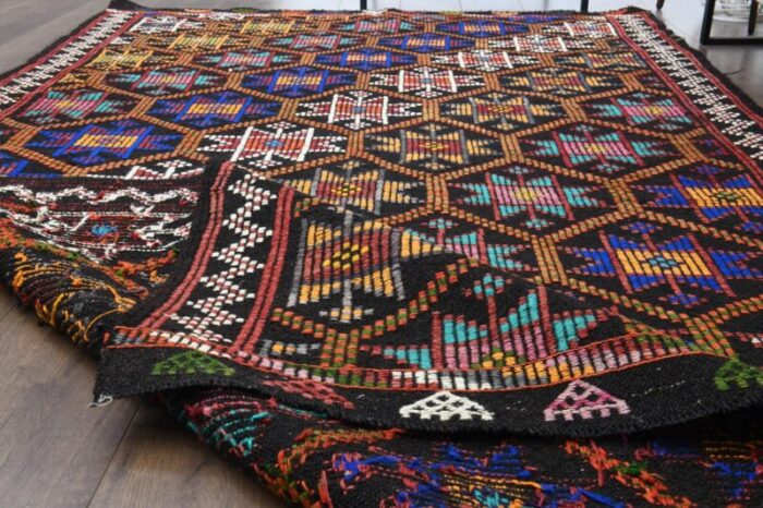 vintage turkish cacim kilim rug 4 2