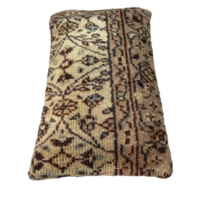 vintage turkish handmade cushion cover in wool cotton 10