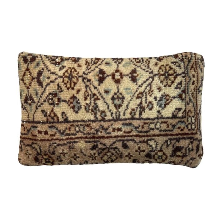 vintage turkish handmade cushion cover in wool cotton 7