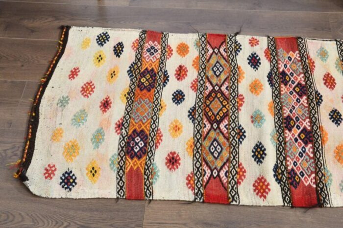 vintage turkish kilim runner 6