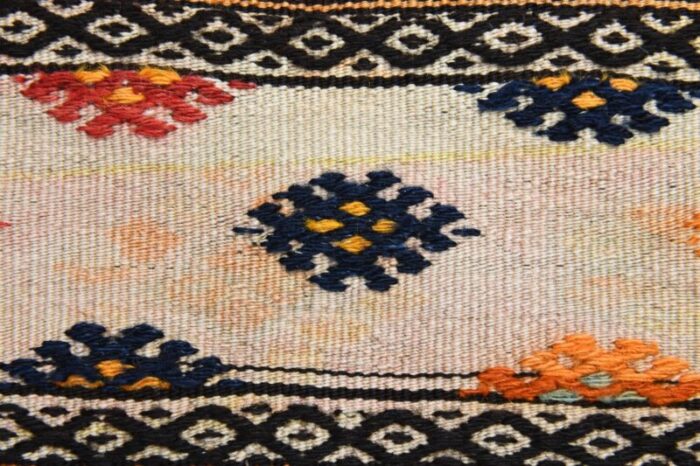 vintage turkish kilim runner 8