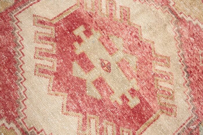 vintage turkish red runner rug 10