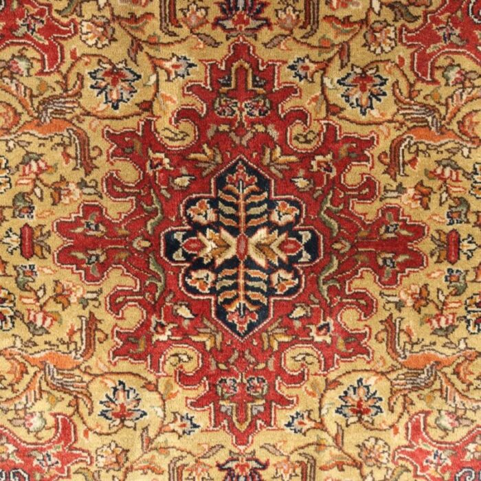 vintage turkish tabriz rug 3