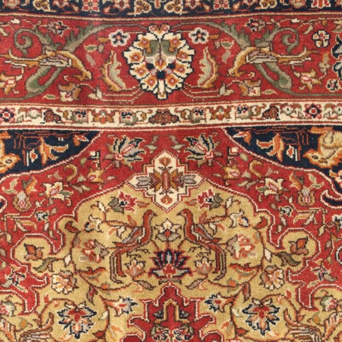 vintage turkish tabriz rug 4