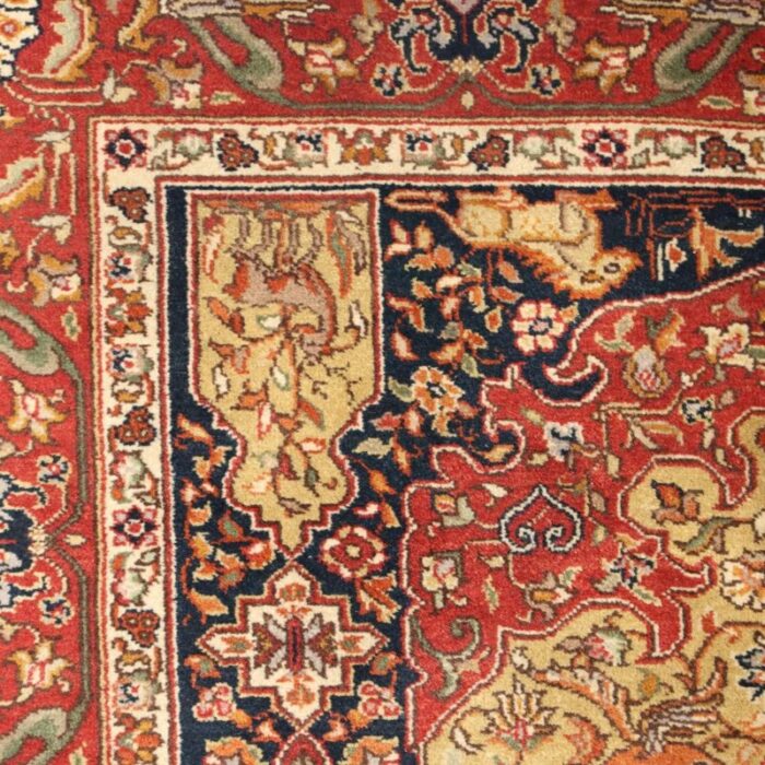 vintage turkish tabriz rug 5