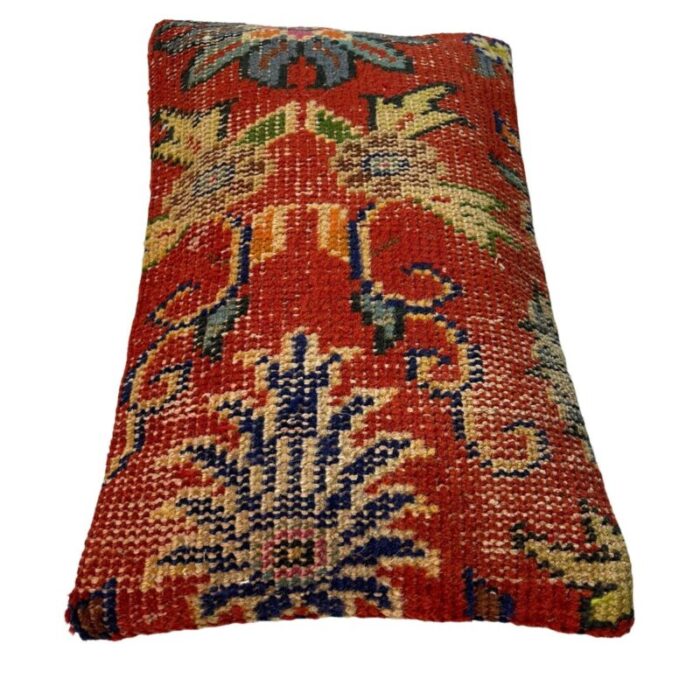 vintage turkish wool handmade cushion cover 4