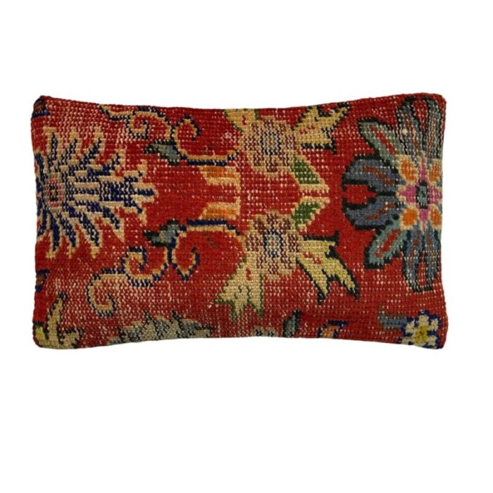 vintage turkish wool handmade cushion cover 5