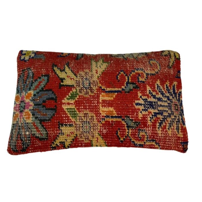 vintage turkish wool handmade cushion cover 7